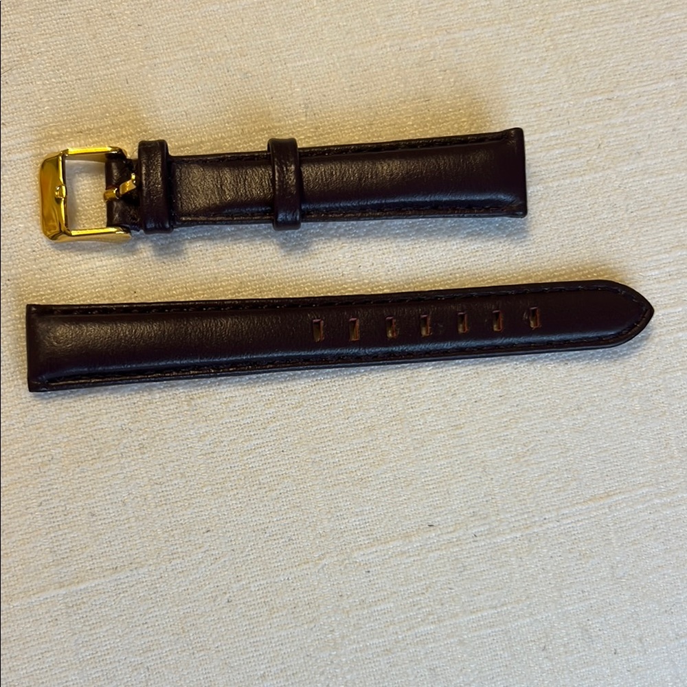 Leather deBeer watch band NWOT